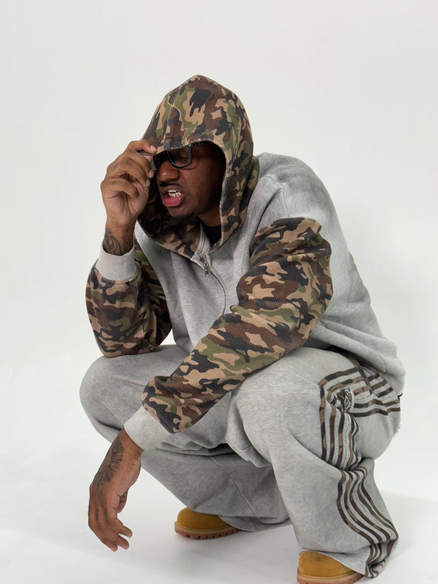 Concrete Jungle Zip Up