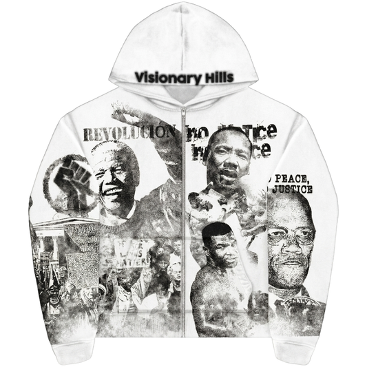 White Revolución Hoodie