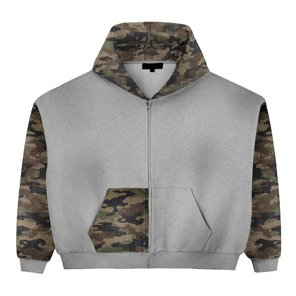 Concrete Jungle Zip Up