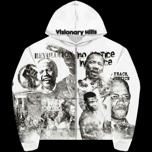 White Revolución Hoodie