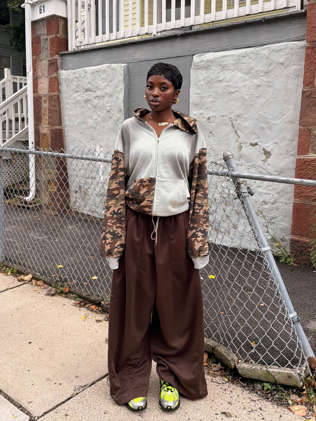 Concrete Jungle Zip Up - lifestyle photo