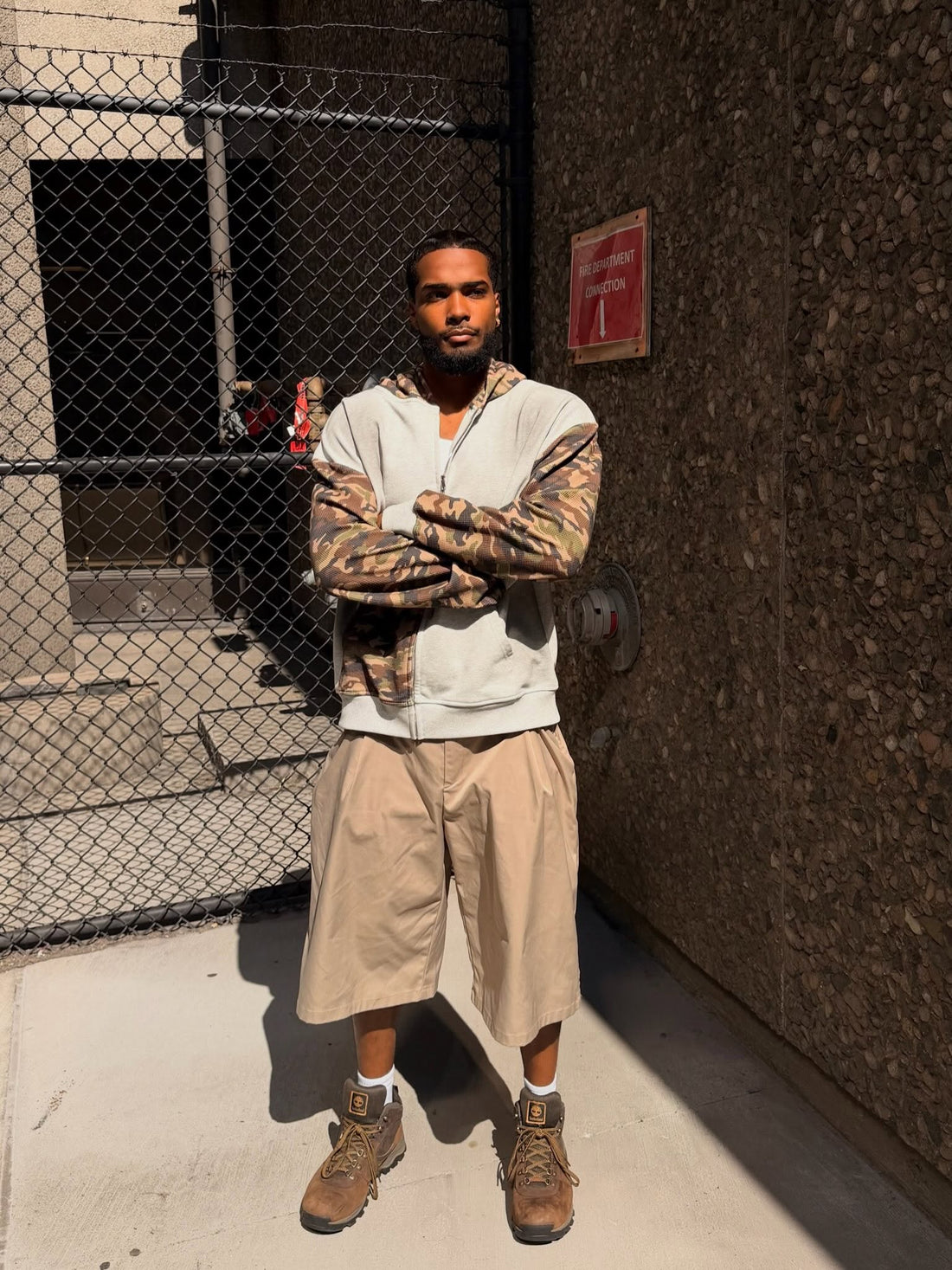 Concrete Jungle Zip Up - lifestyle photo