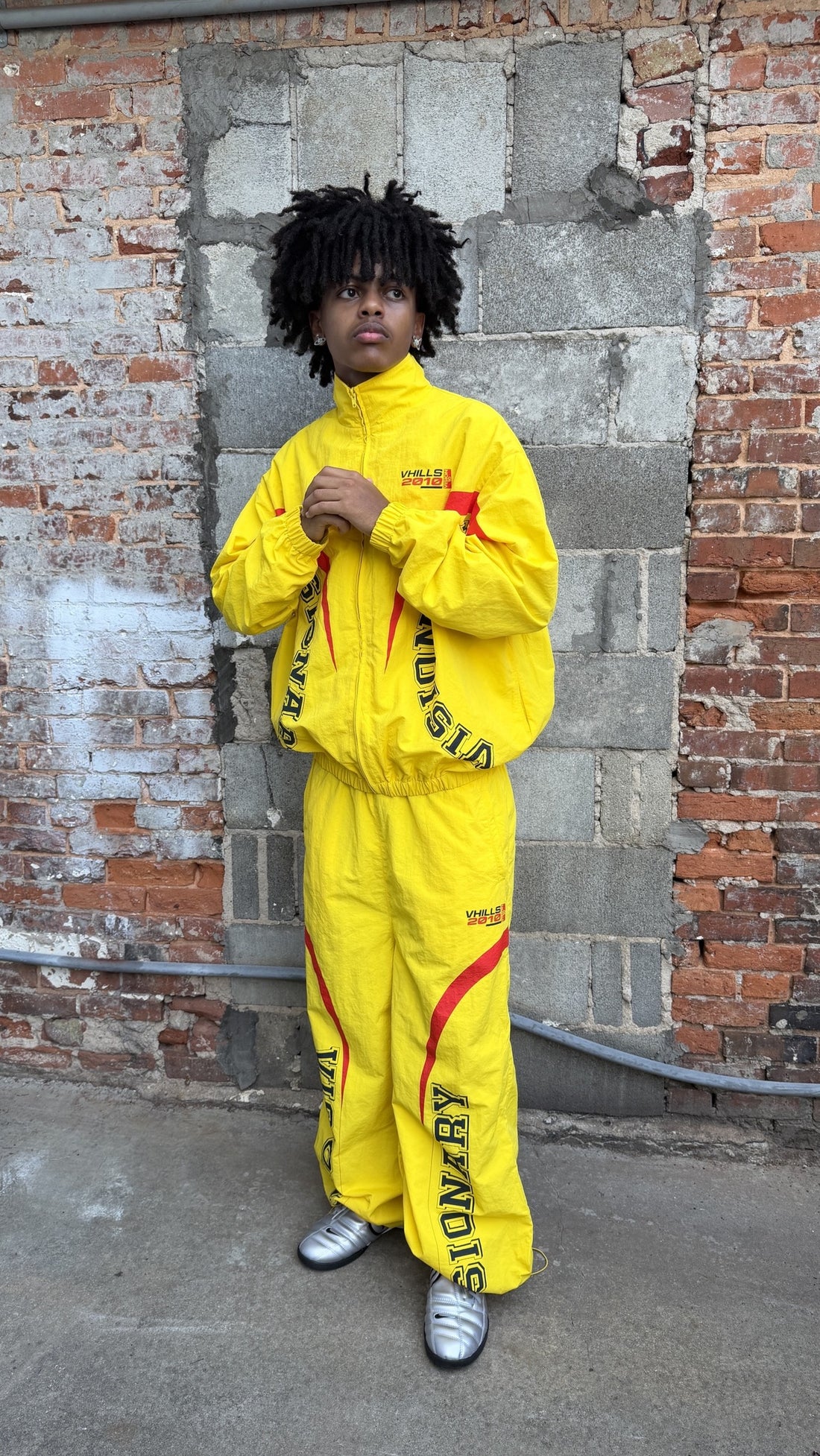 @simplyjonnnn wearing Visionary Hills Light Tracksuit